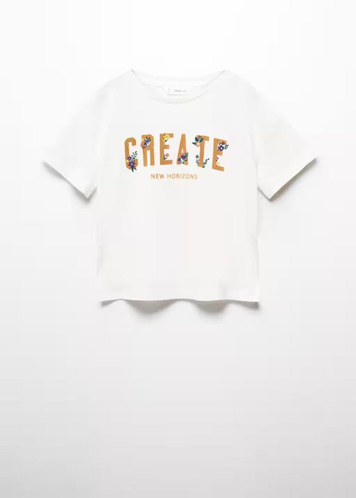 T-shirt with message