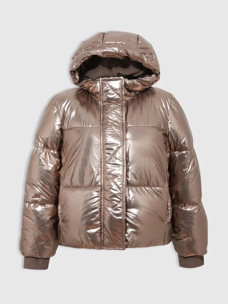 Shiny Puffer Down Jacket