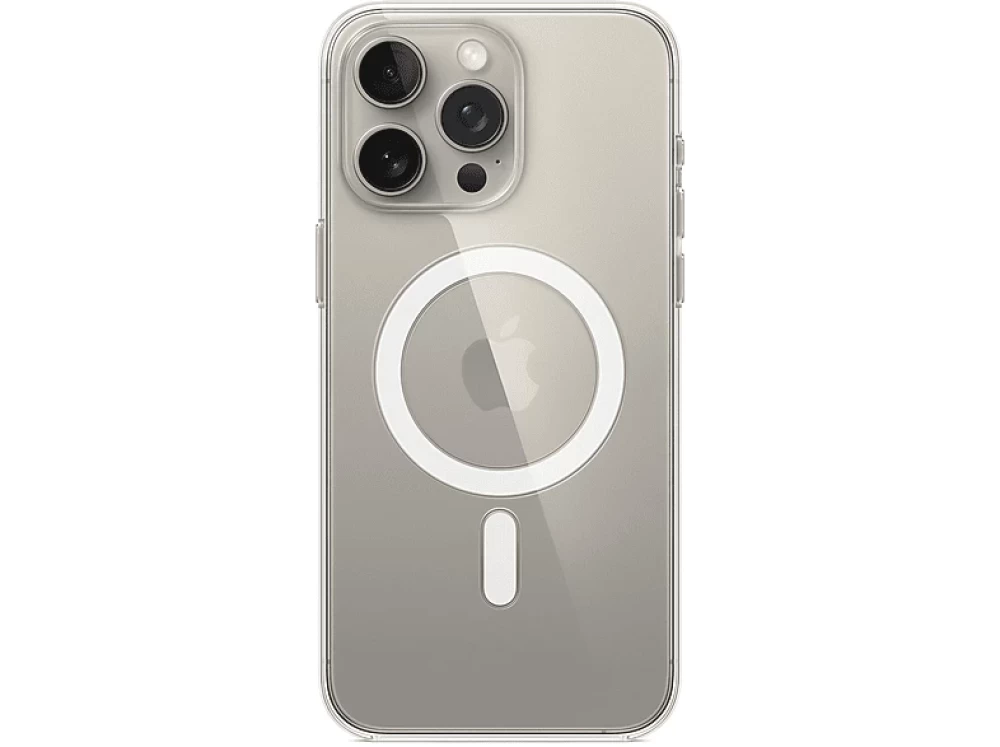 MagSafe Phone Case Transparent for APPLE iPhone 15 Pro Max
